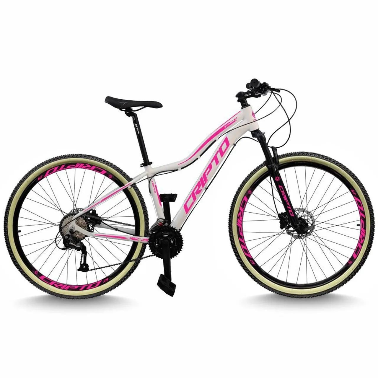 Bicicleta aro 29 cripto 24 marchas freio a disco  e suspensão  - Foto 4
