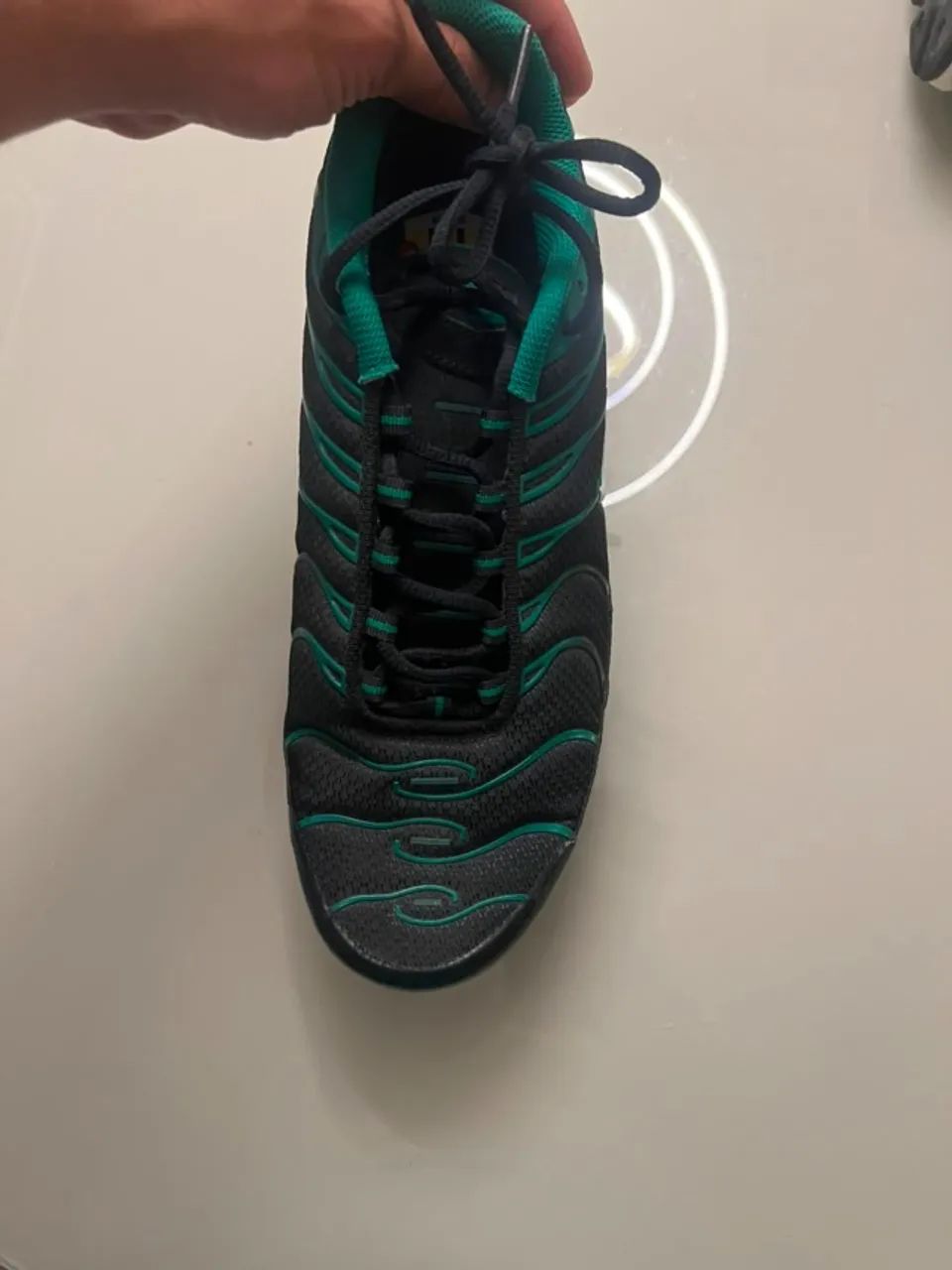 Tênis Nike Air Max Plus Preto/verde - Foto 3