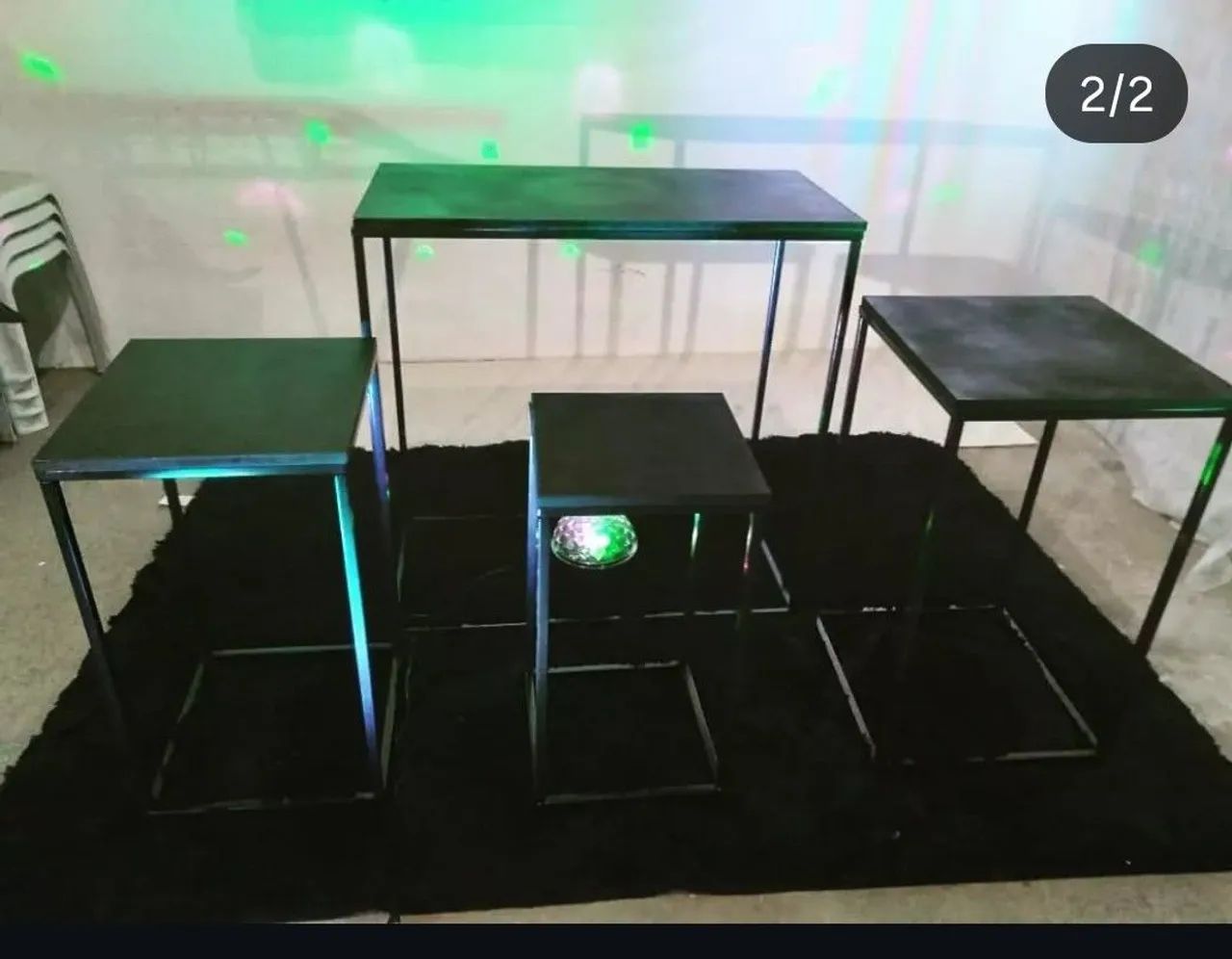 Quarteto de mesinhas 300,00 - Foto 2