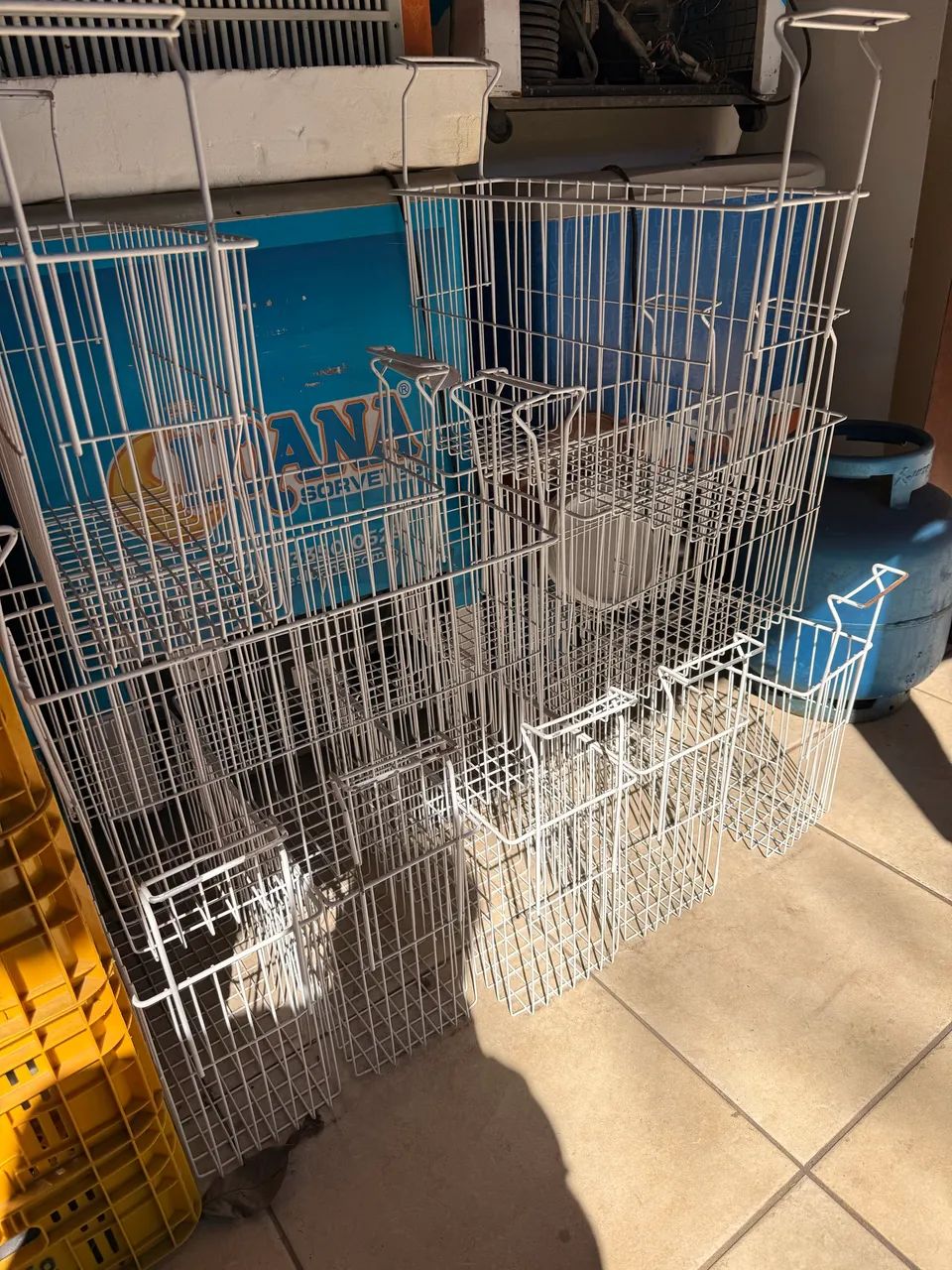 Cestinha organizadora para picolé - Foto 2