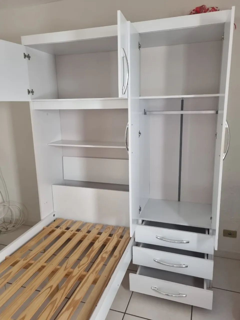 Jogo de quarto solteiro em perfeito estado  - Foto 3