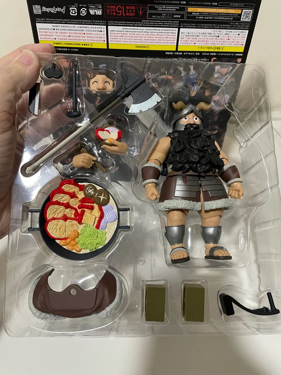Lote Dungeon Meshi Figma Max Factory com brinde - Foto 4
