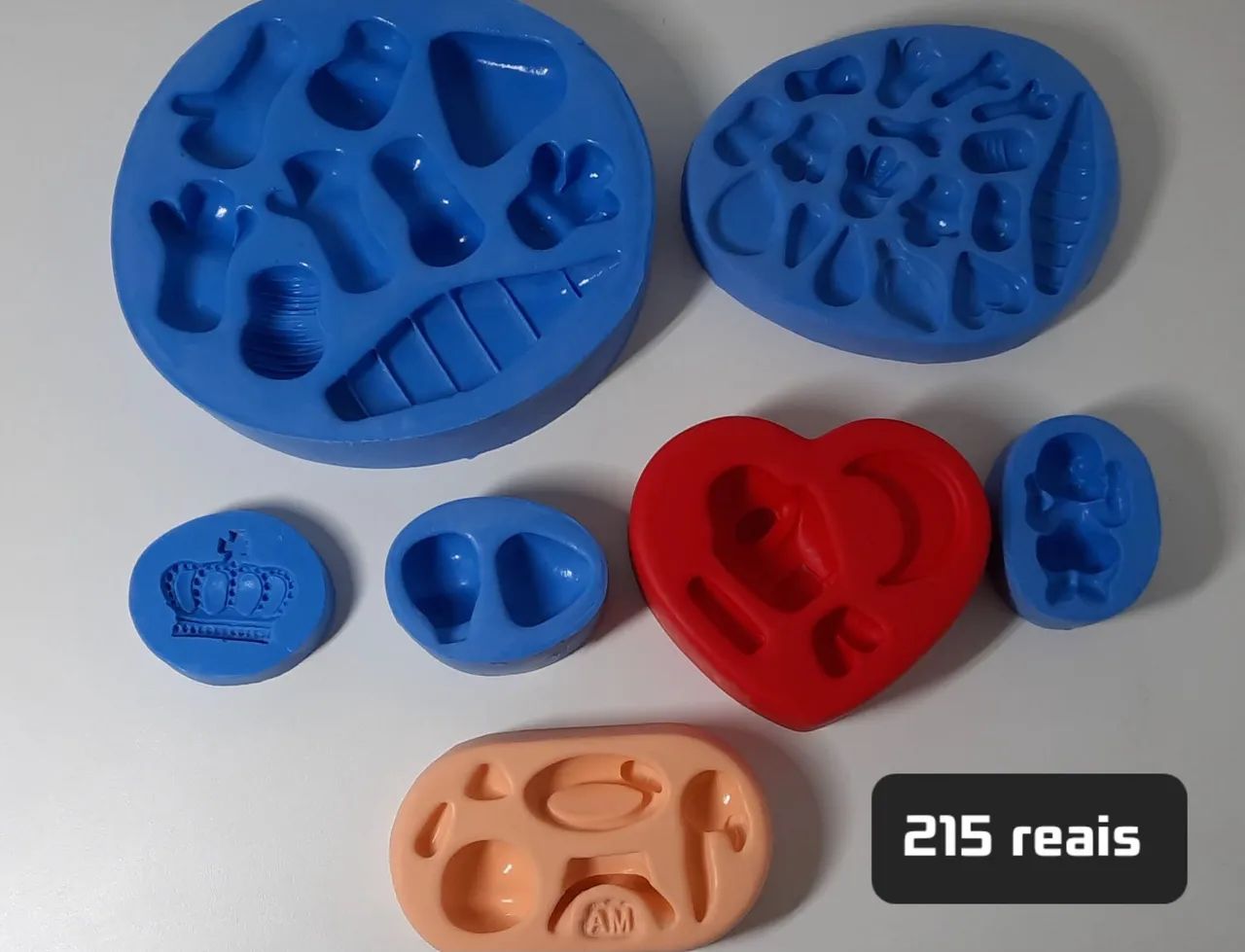 Molde de silicone para biscuit 