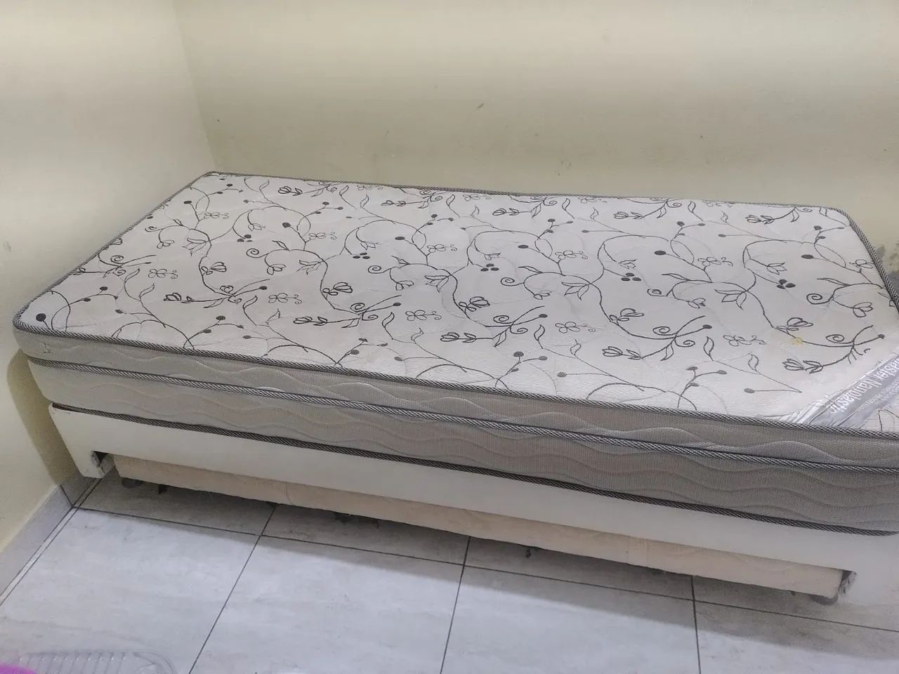 Cama box Ortobom Solteiro 