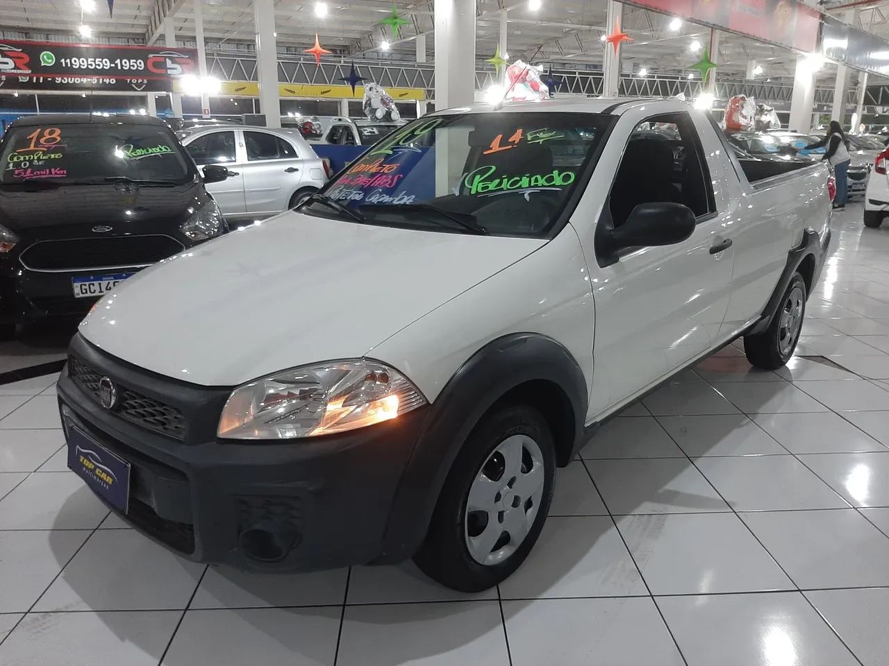 Fiat Strada Working Hard 1.4 Fire Flex 8V CS 2019 - Foto 2