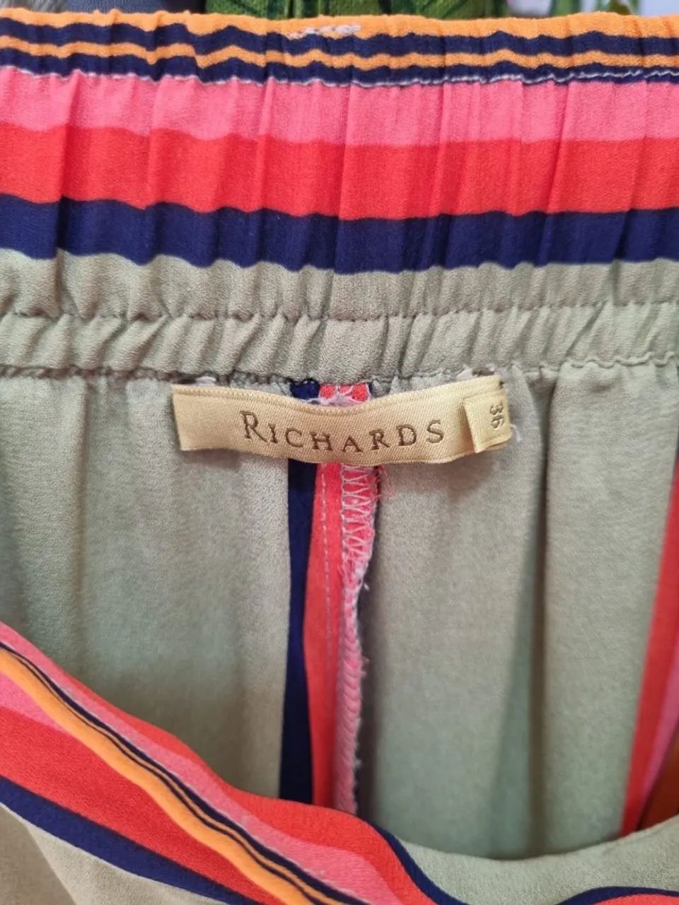 calça richards feminina verde listrada - Foto 3