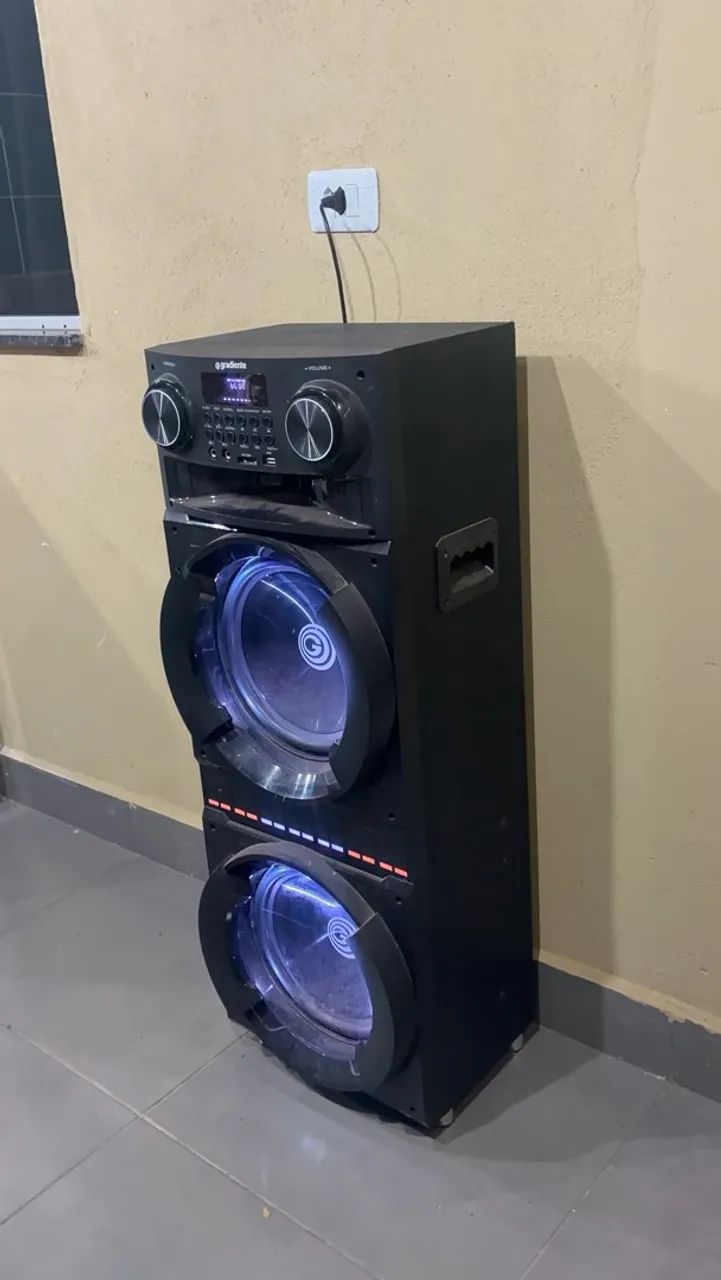 Caixa de som gradiente 2200watts rms 