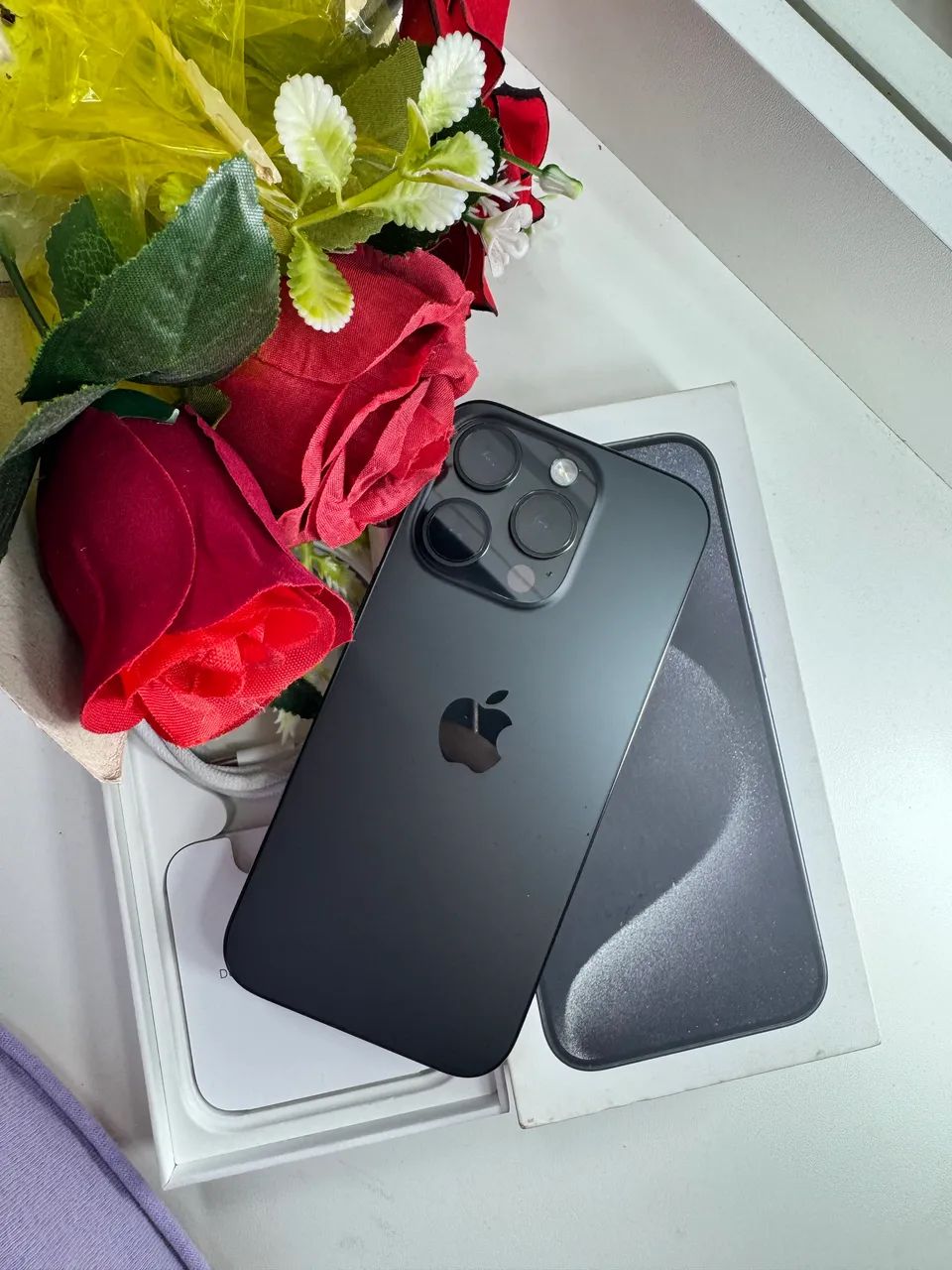 IPHONE 15 PRO BLACK TITÂNIO 