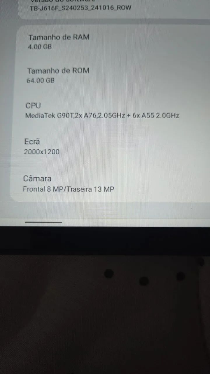 Tablet LENOVO TB-J616F - 64GB e 4GB Ram - Foto 4