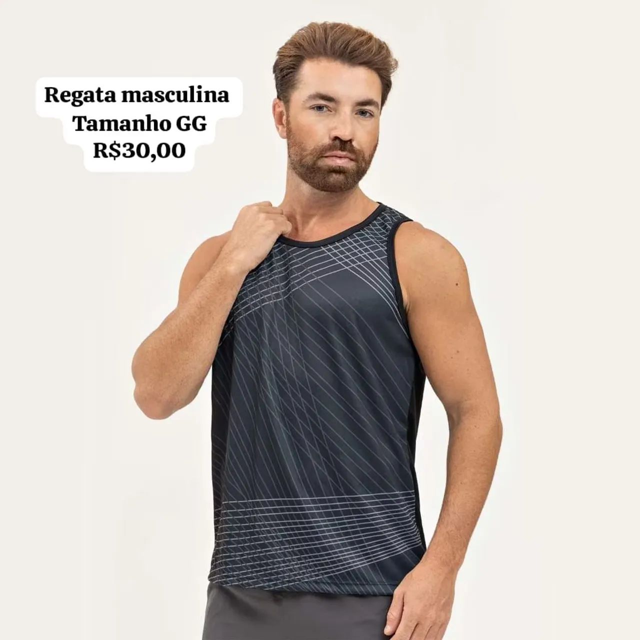Regata masculina linha premium  - Foto 5