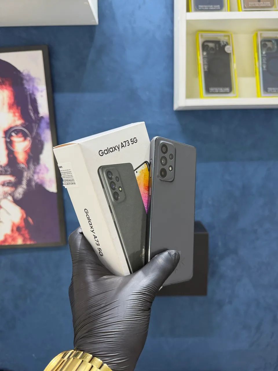 SAMSUNG A73 5G 8/128GB PRETO - Foto 2