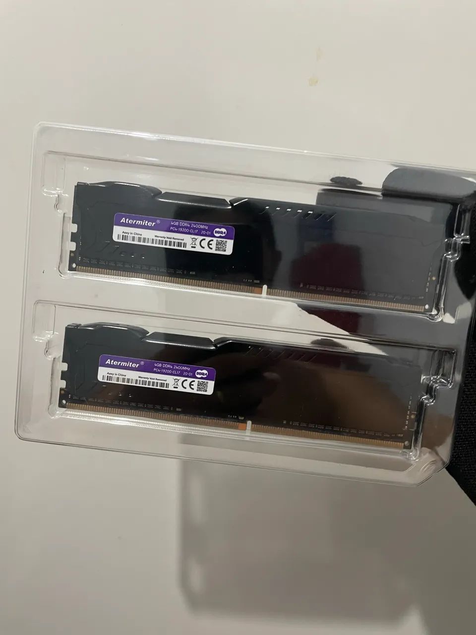 Placa mãe b450 lacrada + 2x4 de ram ddr4  - Foto 4