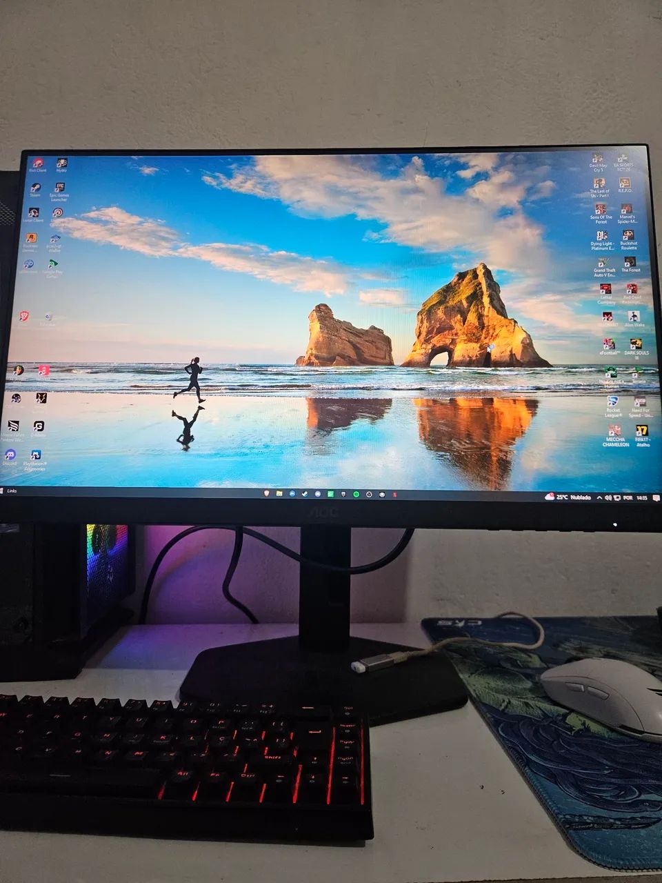 Monitor AOC 24 polegadas 180hz 0.5ms IPS