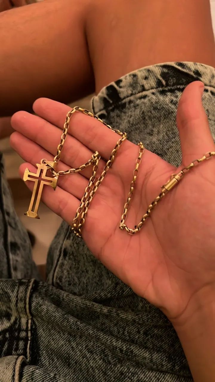 CORRENTE OURO CADEADK