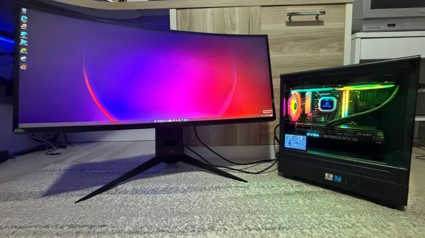 Monitor Alienware 24 120 Htz 1440p Aw3418dw - Foto 3