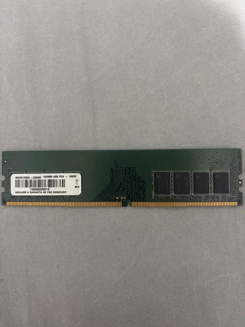 Memoria RAM 4gb DDR4 