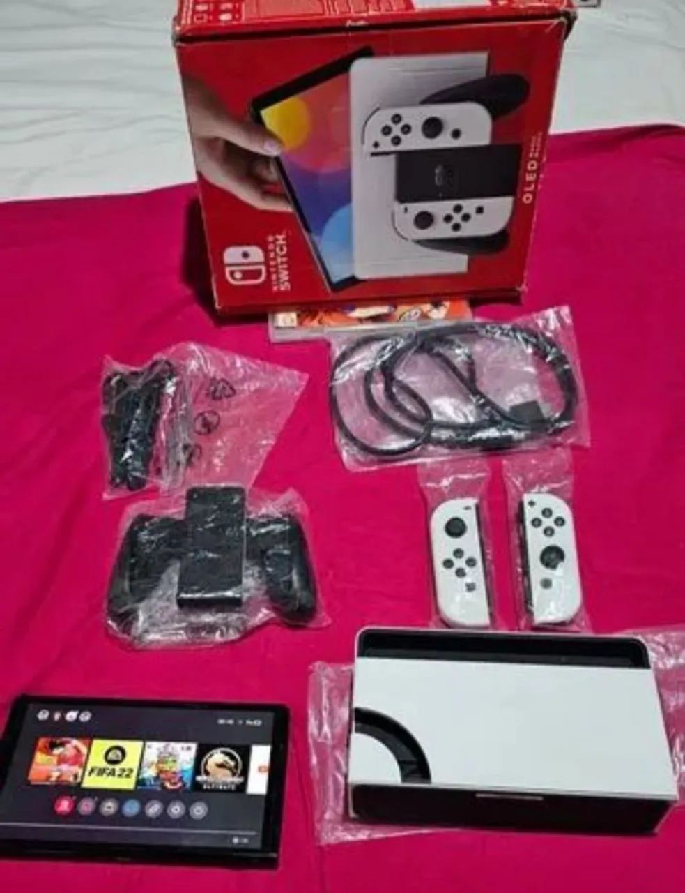GAMER PARA SUA COLEÇÃO COM CONTROLE JOGO E CABOS - Foto 3