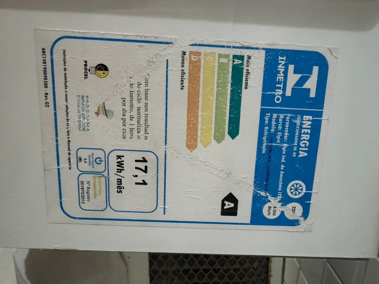 Ar condicionado Eugin 9mil Btus  - Foto 5
