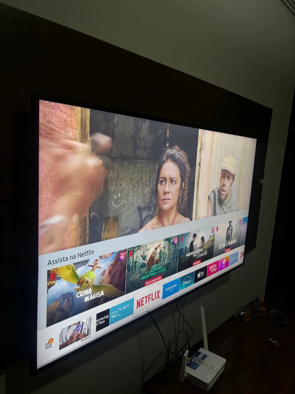 Cinema em casa | 55 Polegadas 4K Samsung | Smart TV Completa e nova - Foto 2