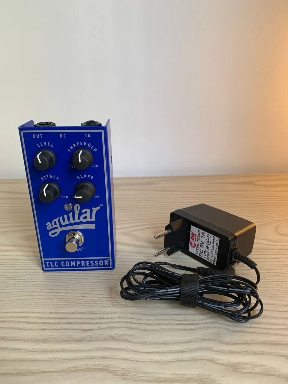 Pedal Aguilar TLC Compressor Analógico - Instrumentos musicais