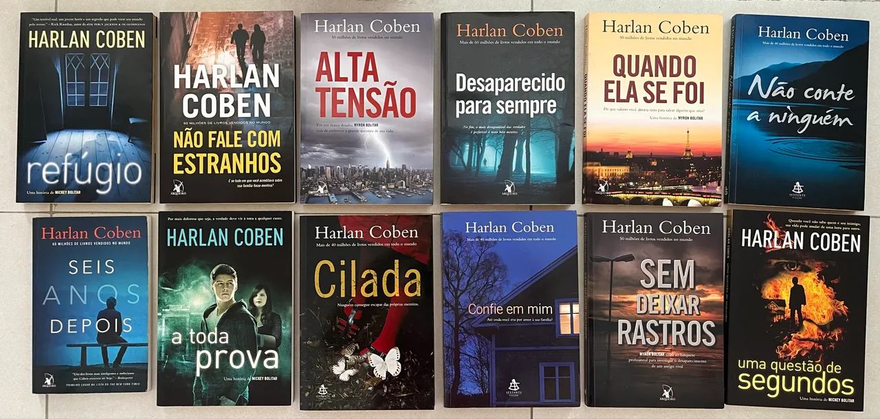 Livros Harlan Coben