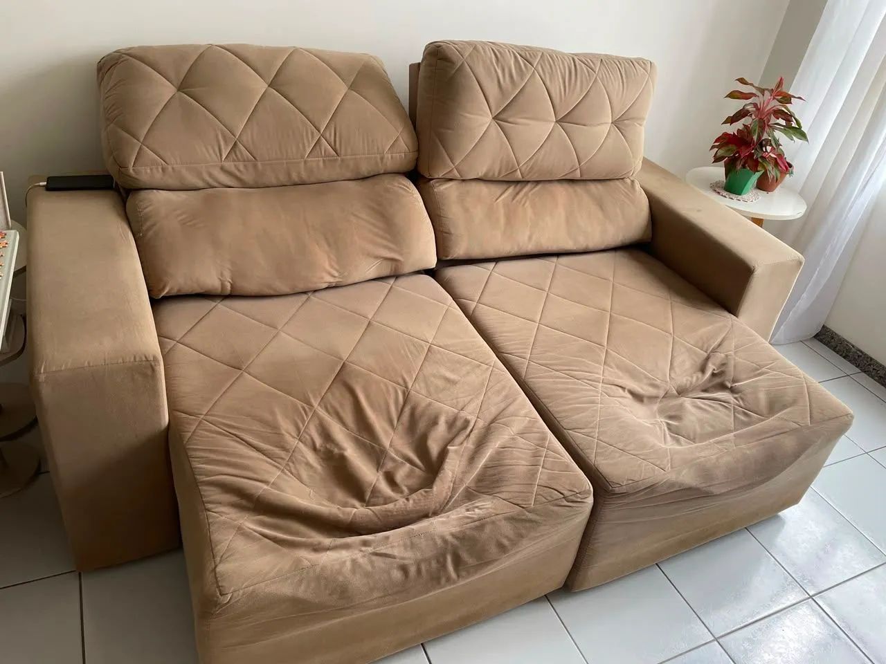 Sofa retrátil e reclinável. Valor negociável  - Foto 3