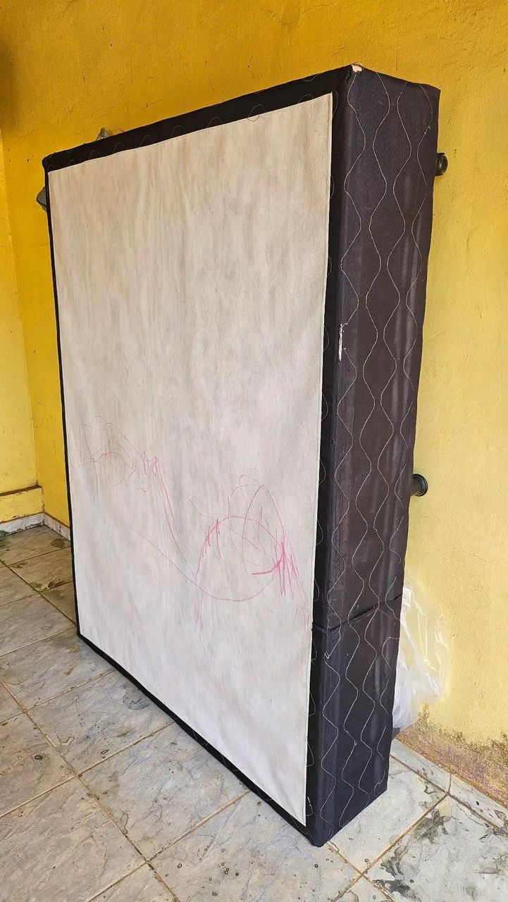 Base Cama Box Casal para doação vim buscar