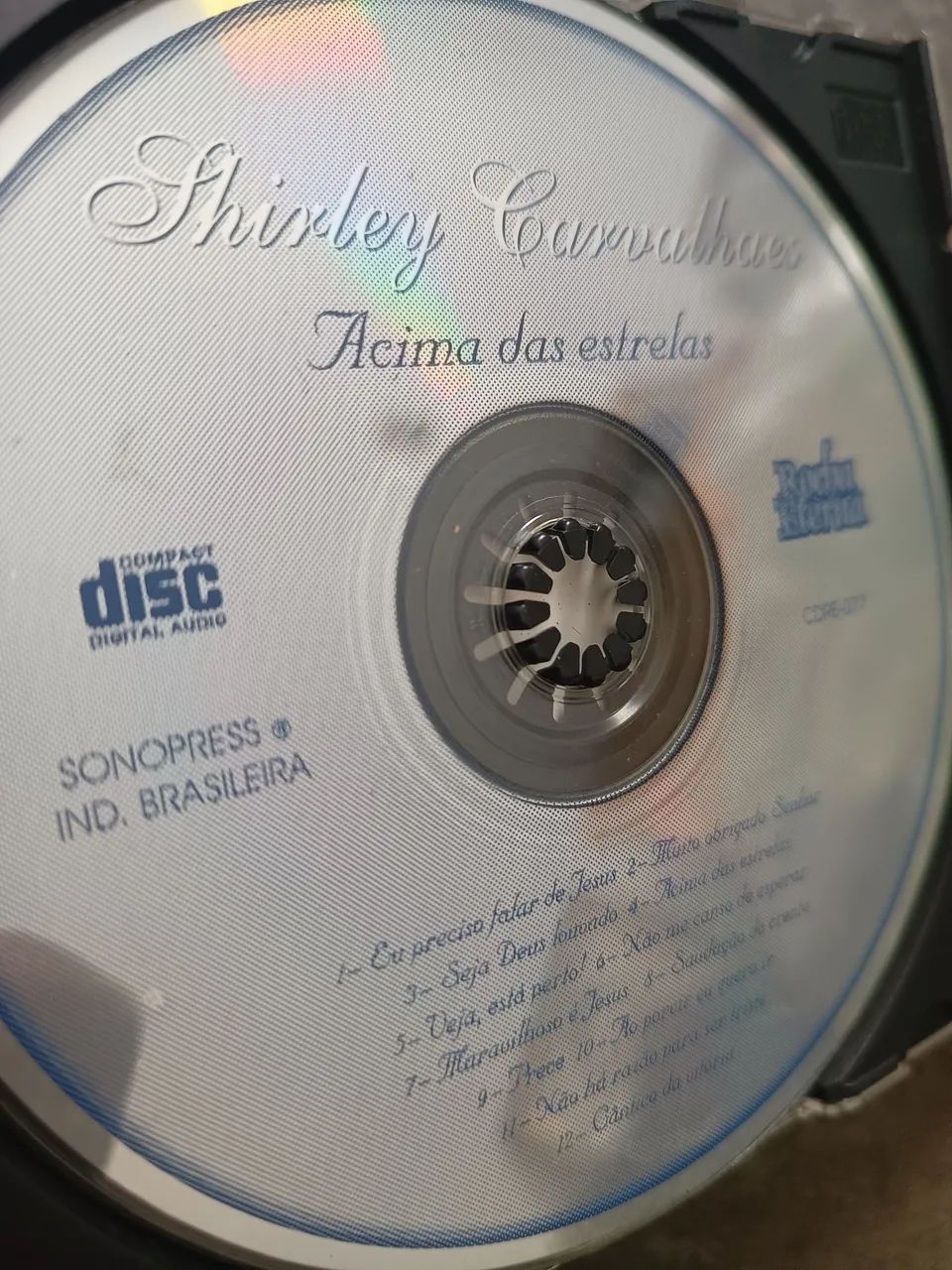 Cd Shirley Carvalhaes Acima das Estrelas Original  - Foto 4