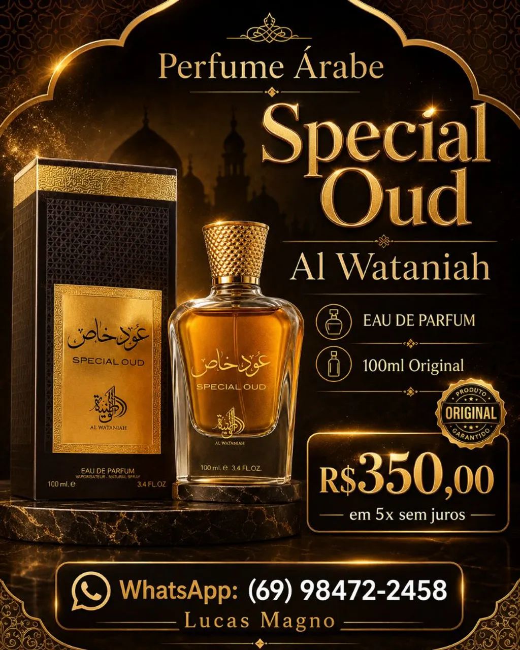 Perfume Árabe 
