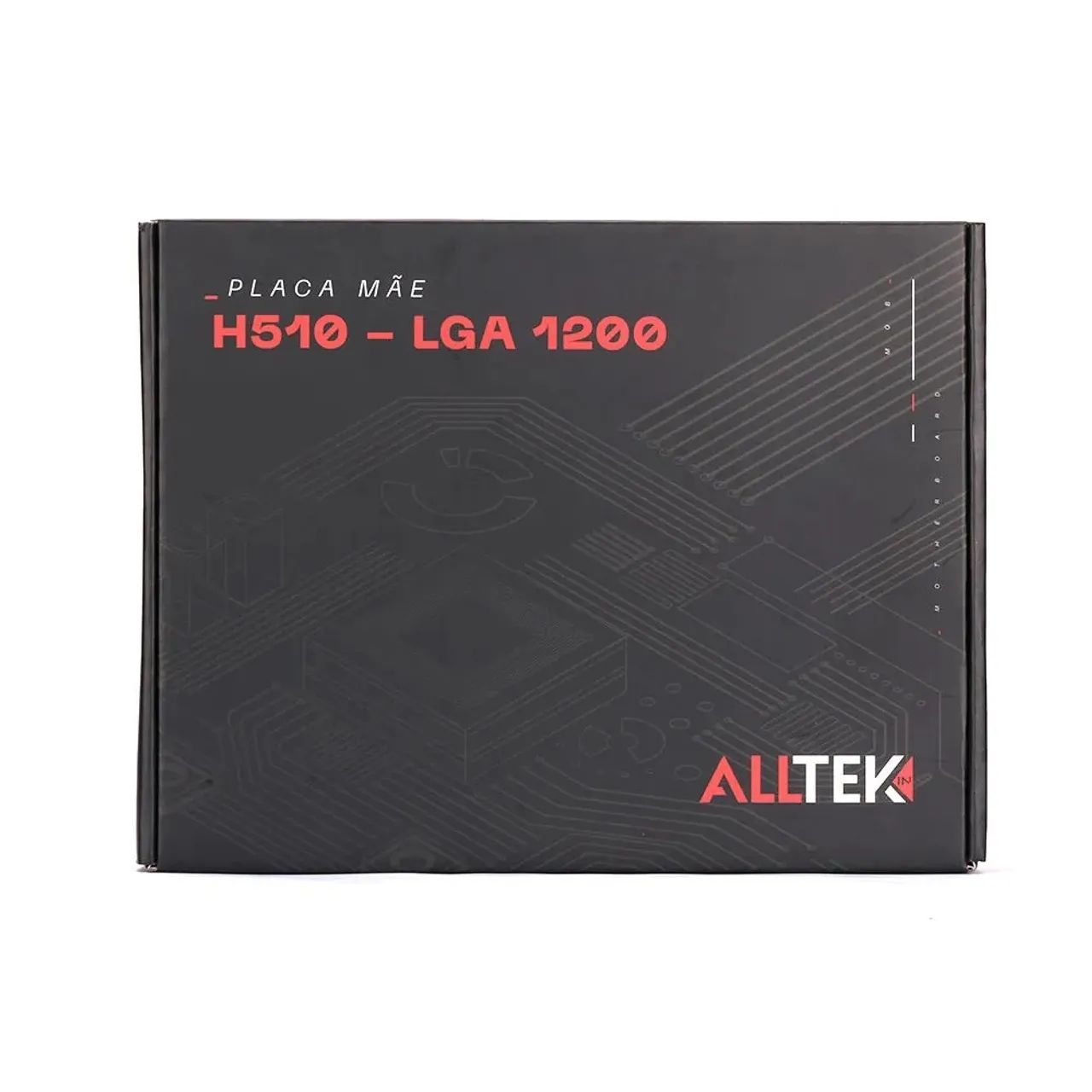 Placa Mãe Alltek, Express Chipset Intel H510, LGA 1200, ATX DDR4 - NOVA