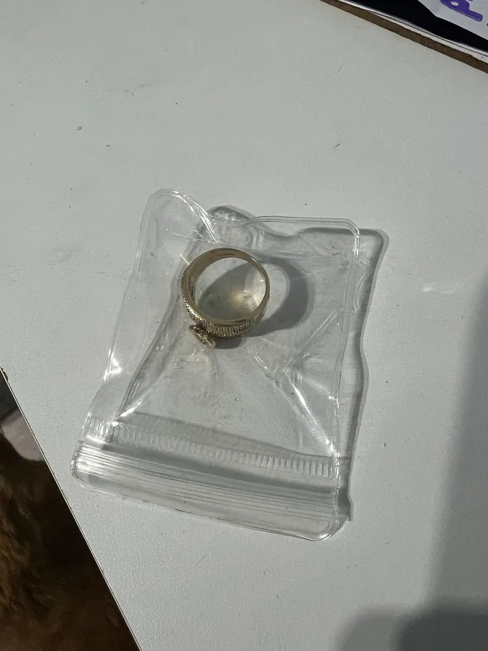 Anel Banhado Ouro - Foto 2