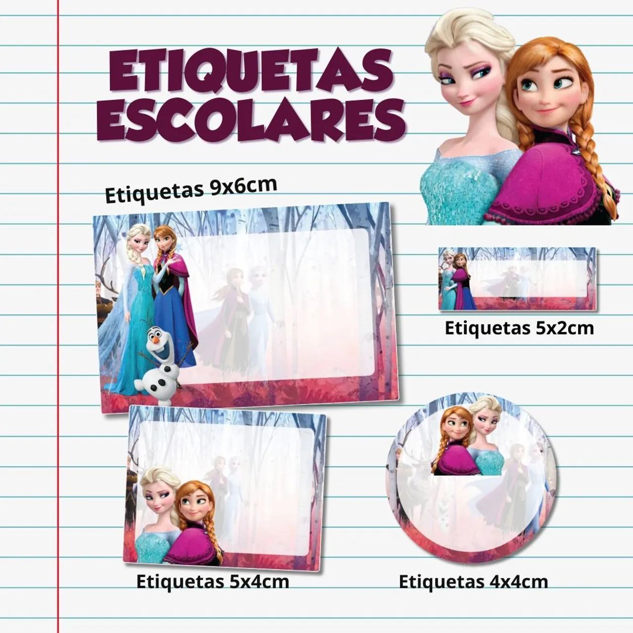 ETIQUETAS ESCOLARES  - Foto 6