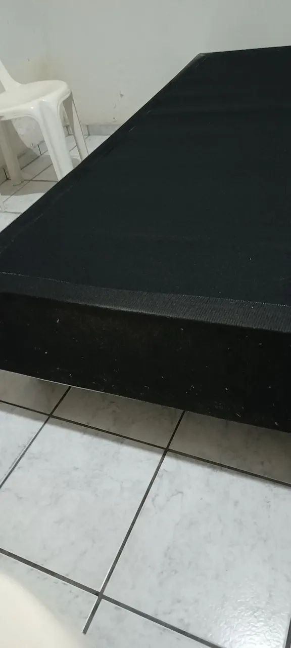 Vendo cama box solteiro com colchão valor 700 reais ZAP * - Foto 4
