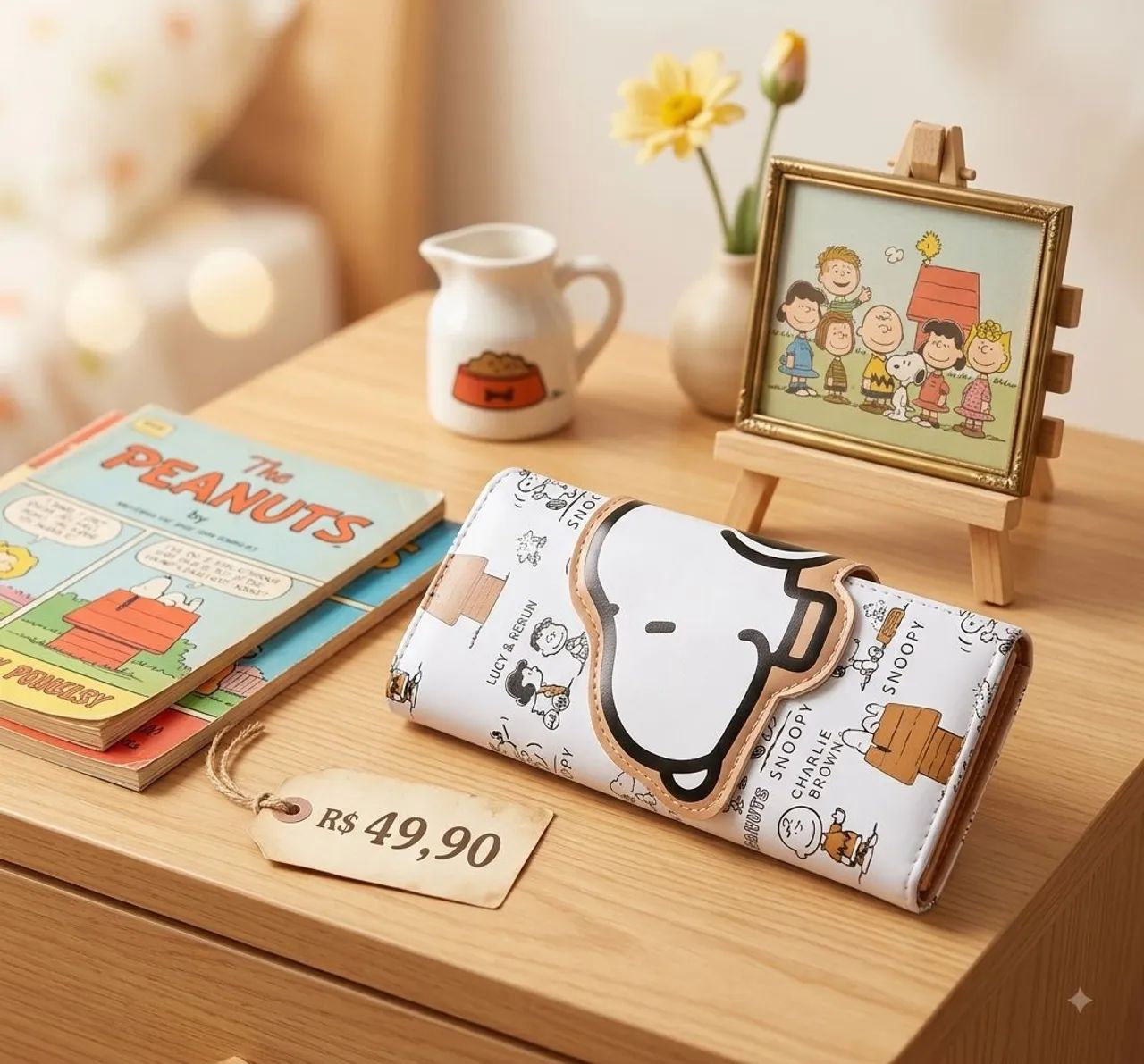 Carteira Snoopy 