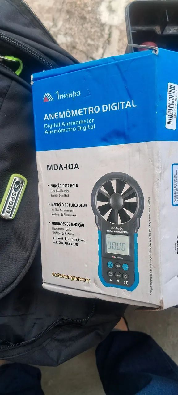 Anemometro minipa