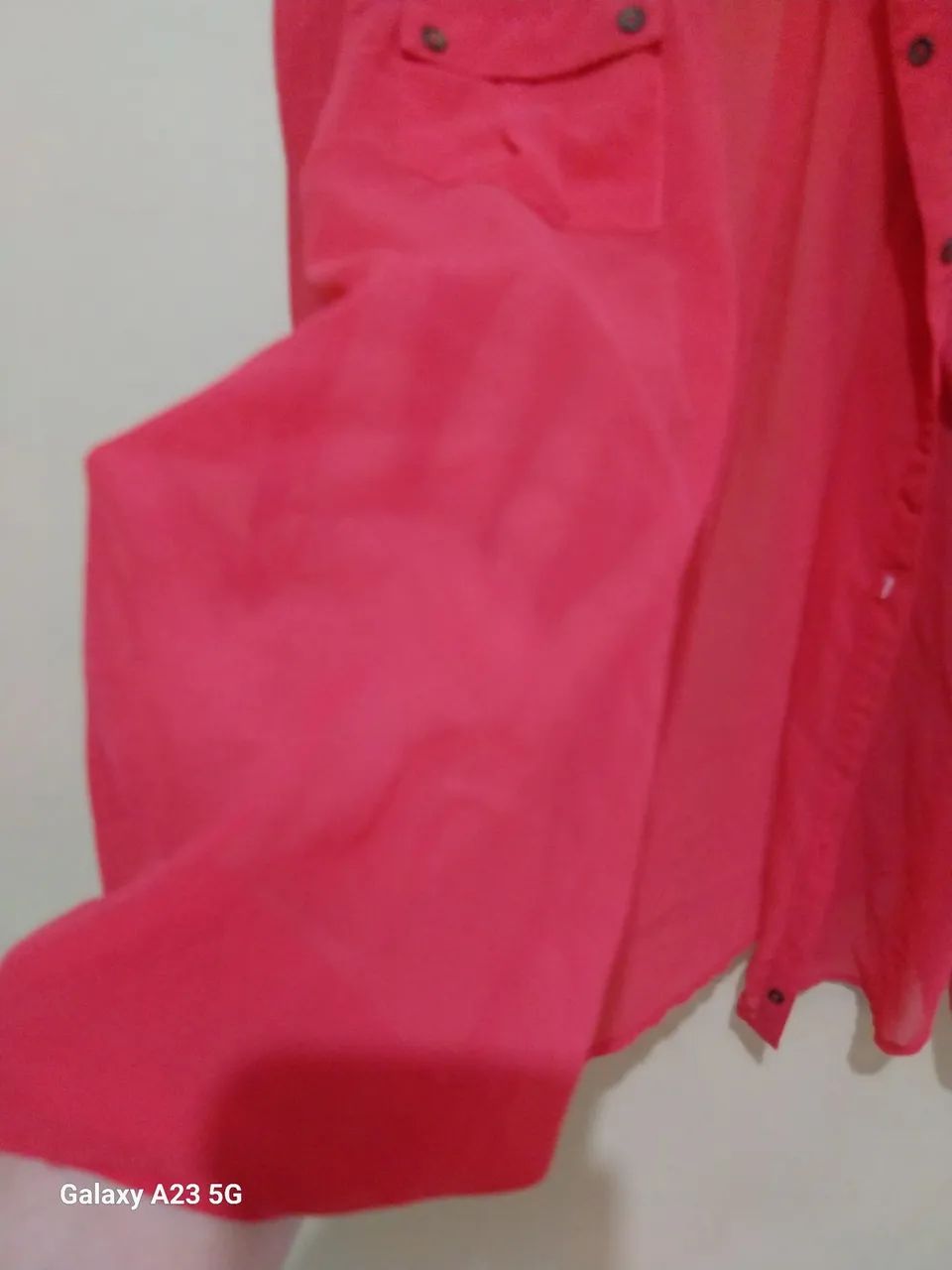 Camisa social - vermelha - Foto 3
