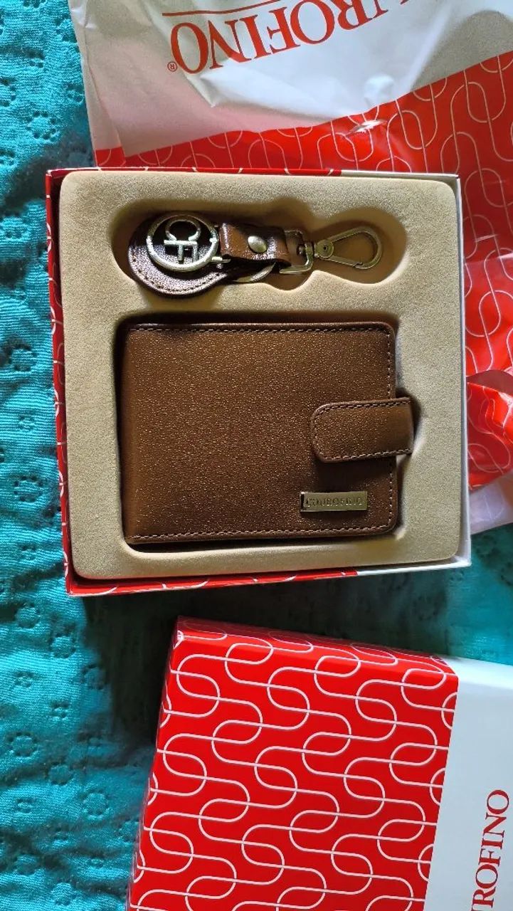 Vendo carteira masculina couro fino!!!