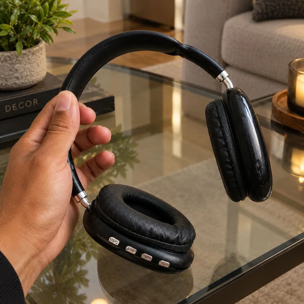 Fone Bluetooth P9 - Som e Estilo Novo Na Caixa - Foto 3