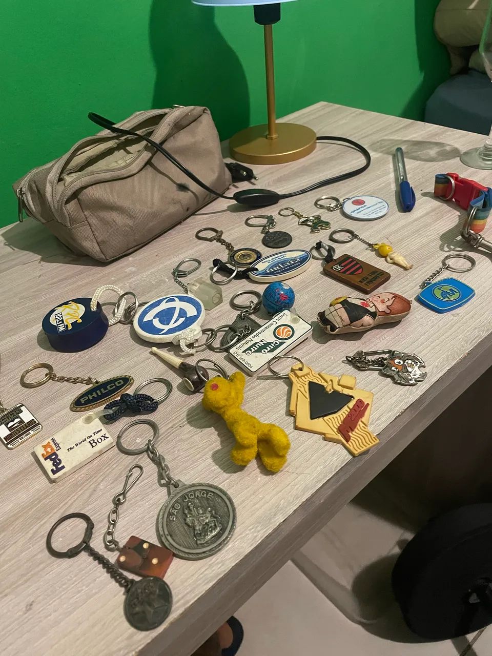 Coleção chaveiros antigos 