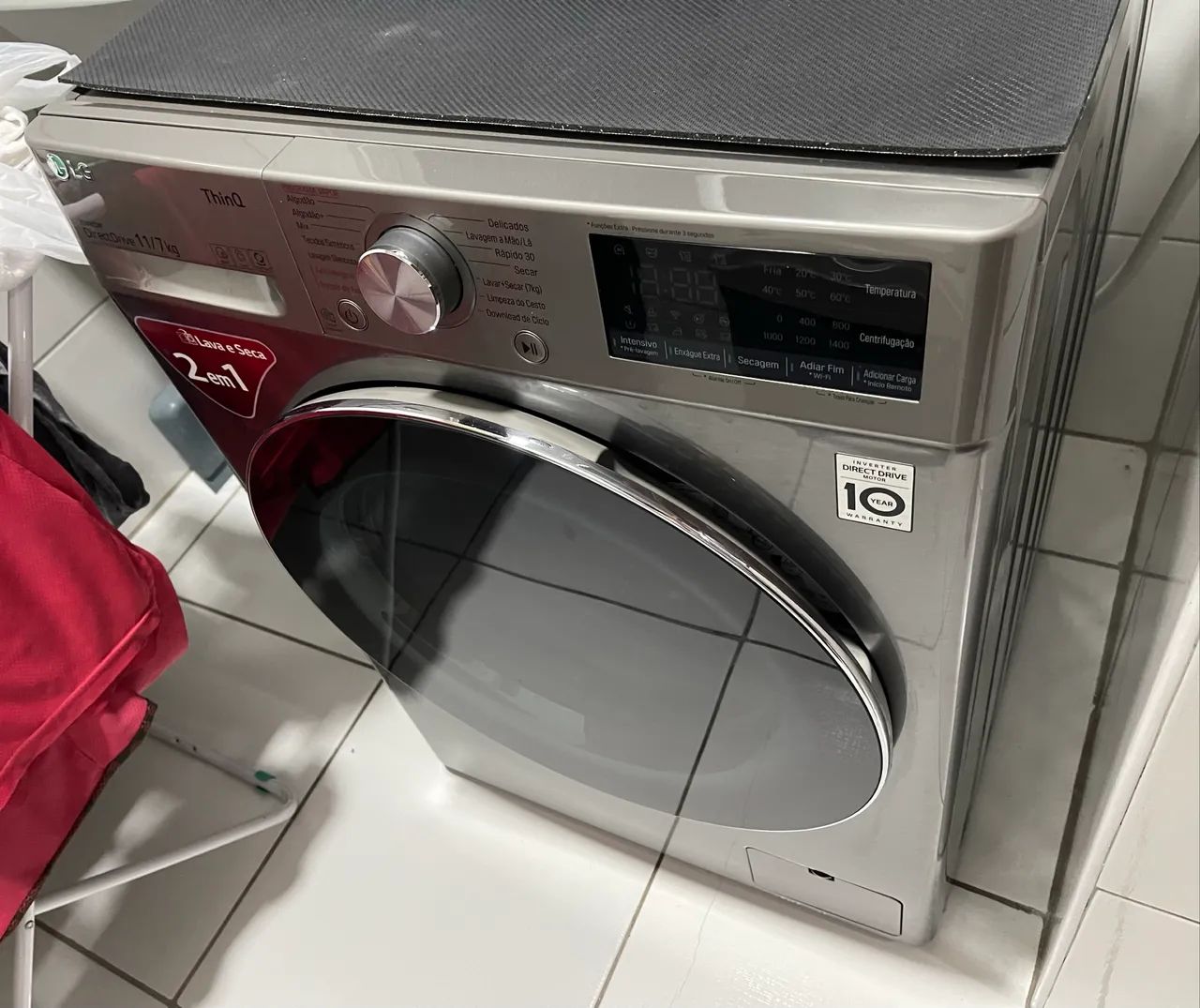 Lava e seca LG vc4 11kg