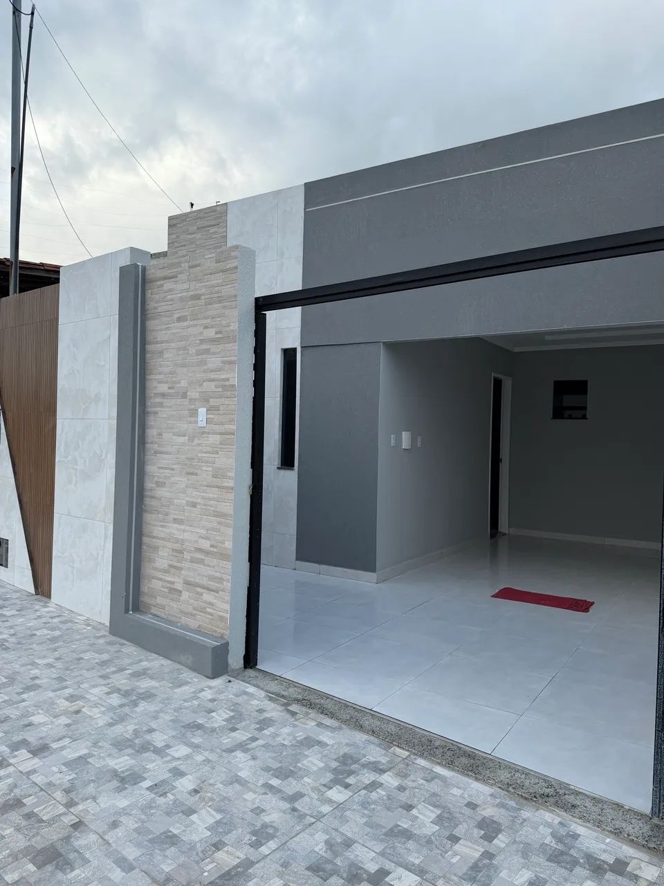 Casa com 3 quartos, sendo 1 suíte, garagem e quintal em Itabaiana/SE - Foto 2
