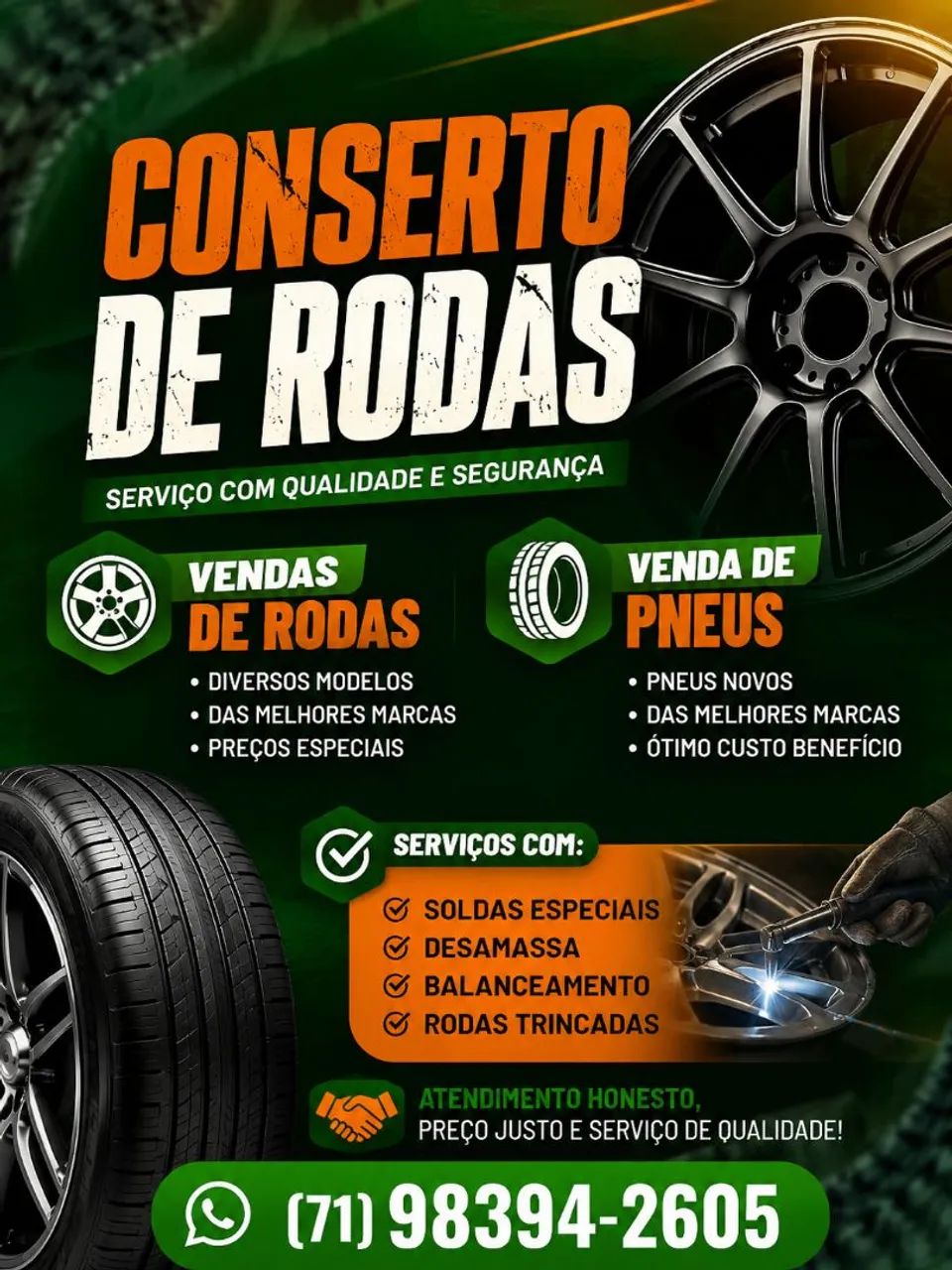 Pintura solda em geral em rodas - Foto 5