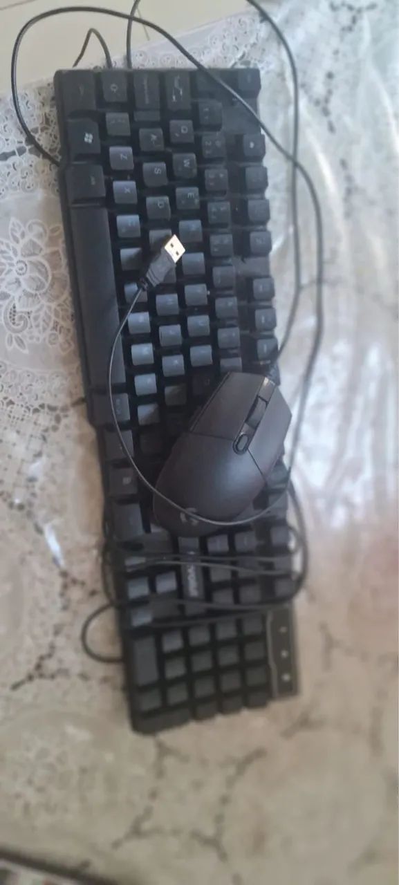 Teclado e mouse