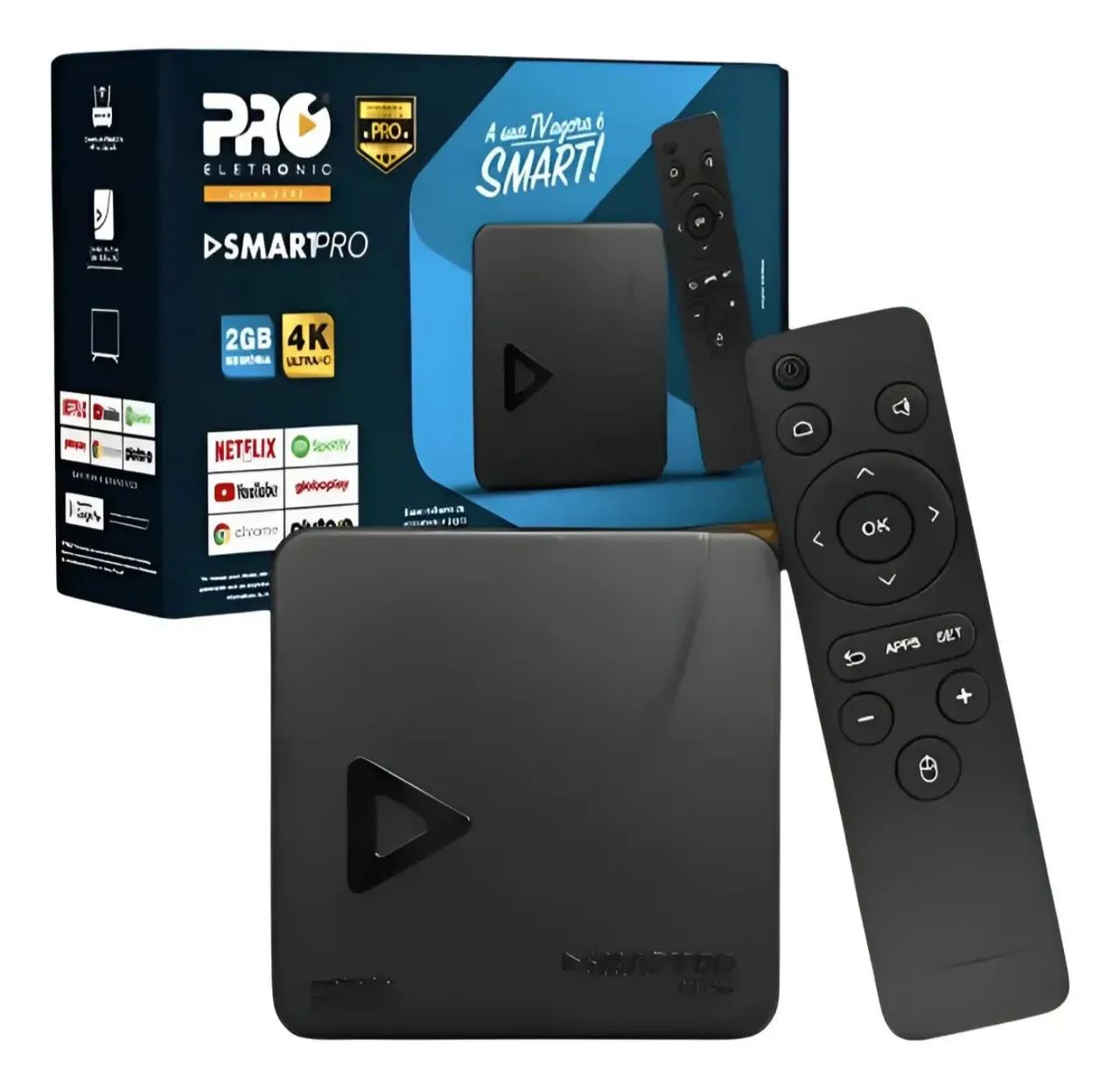 Box smart pro transforme sua Tv em Smartv 