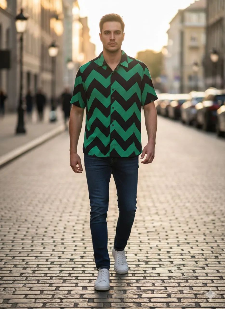 Camisas Masculinas Tendência 2026 - Foto 4