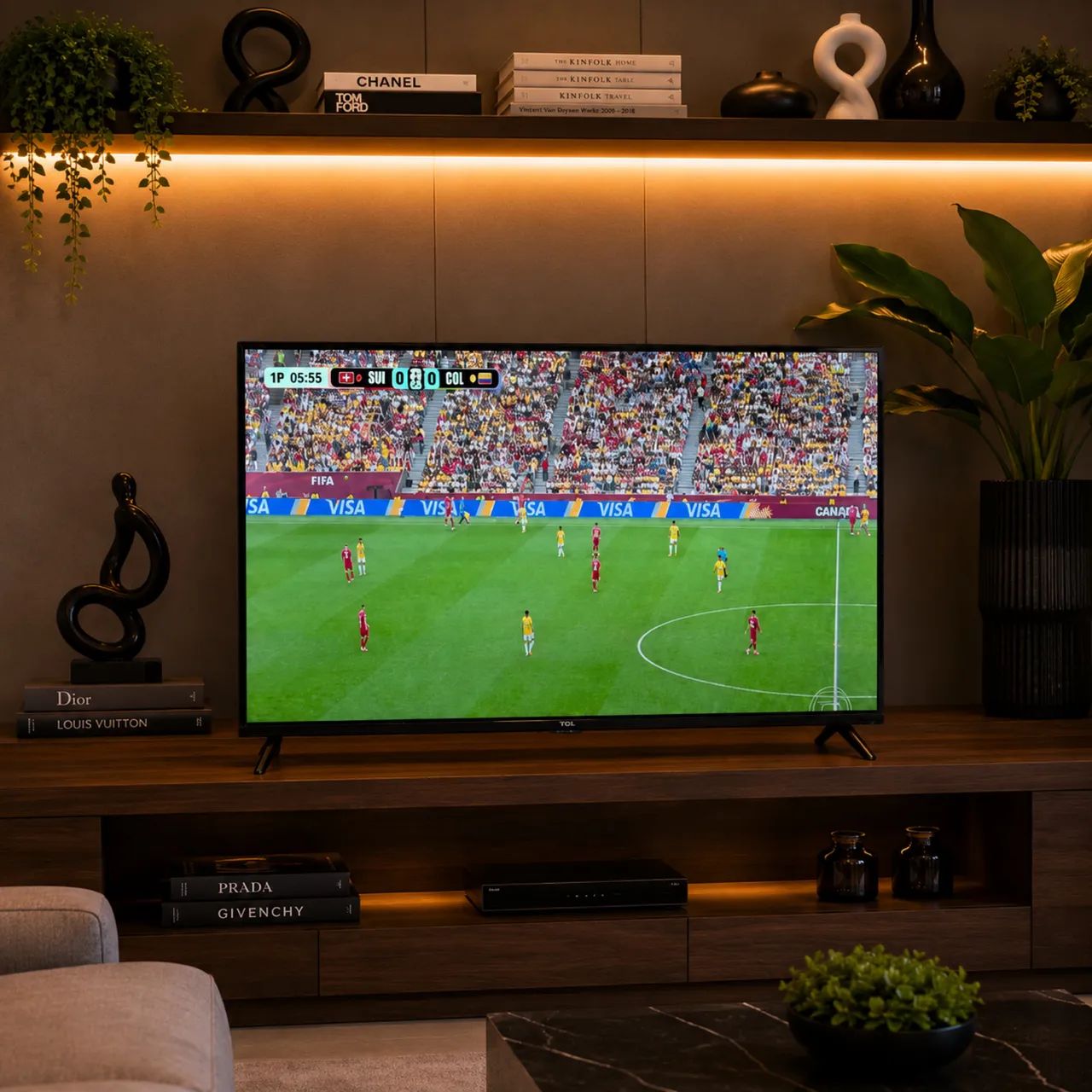 TV SEMP TCL 32 polegadas Google TV Android Wi-Fi Bluetooth - Seminova - Foto 4