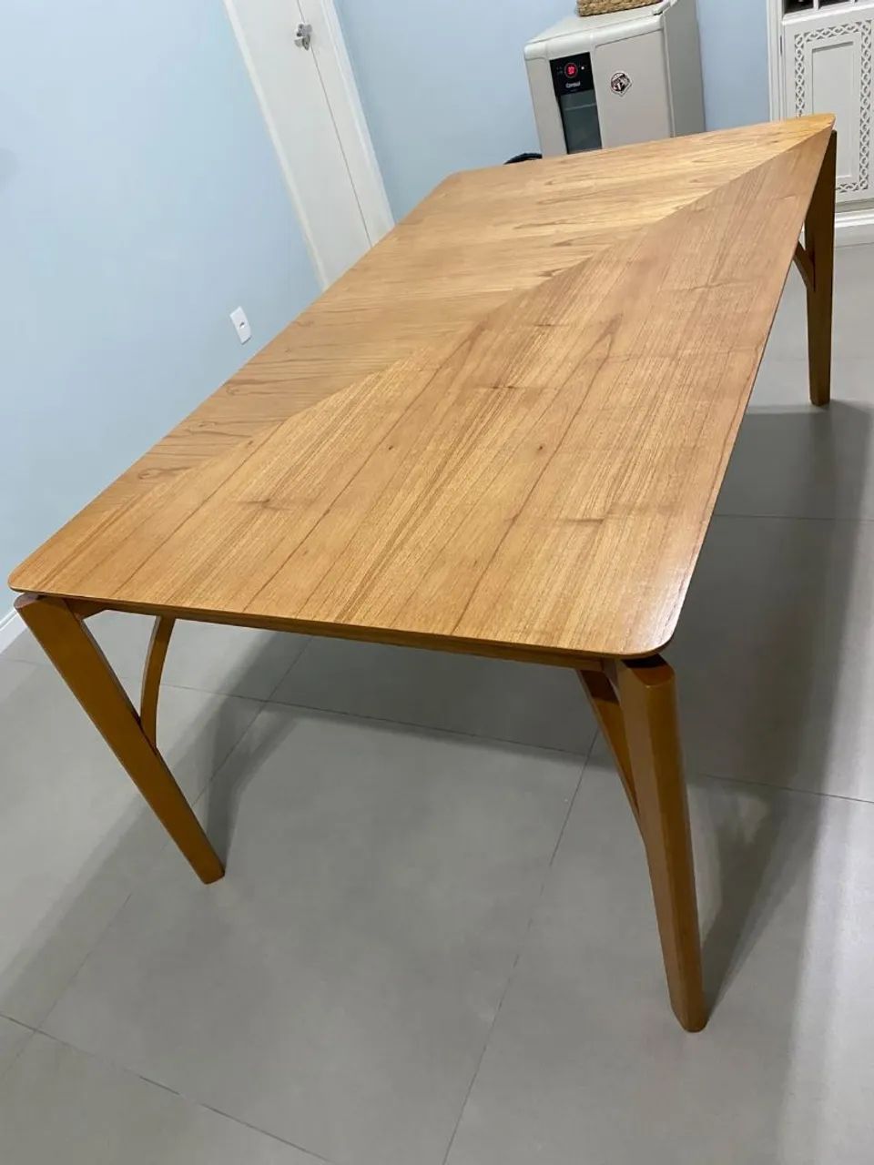 Mesa de Madeira 6 lugares  - Foto 2
