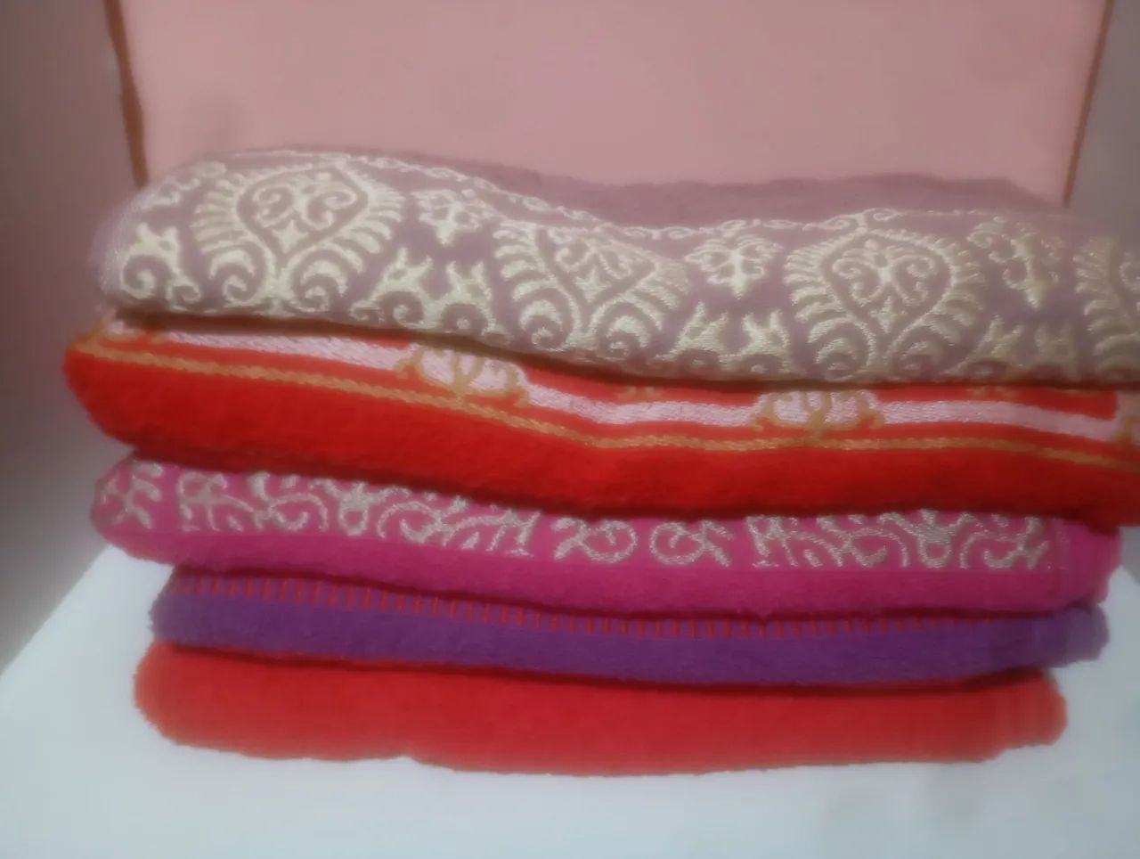 KIT 5 TOALHA DE BANHO DECORADA - Foto 3