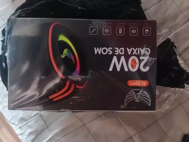 Caixa De Som Bluetooth Portátil (20W)