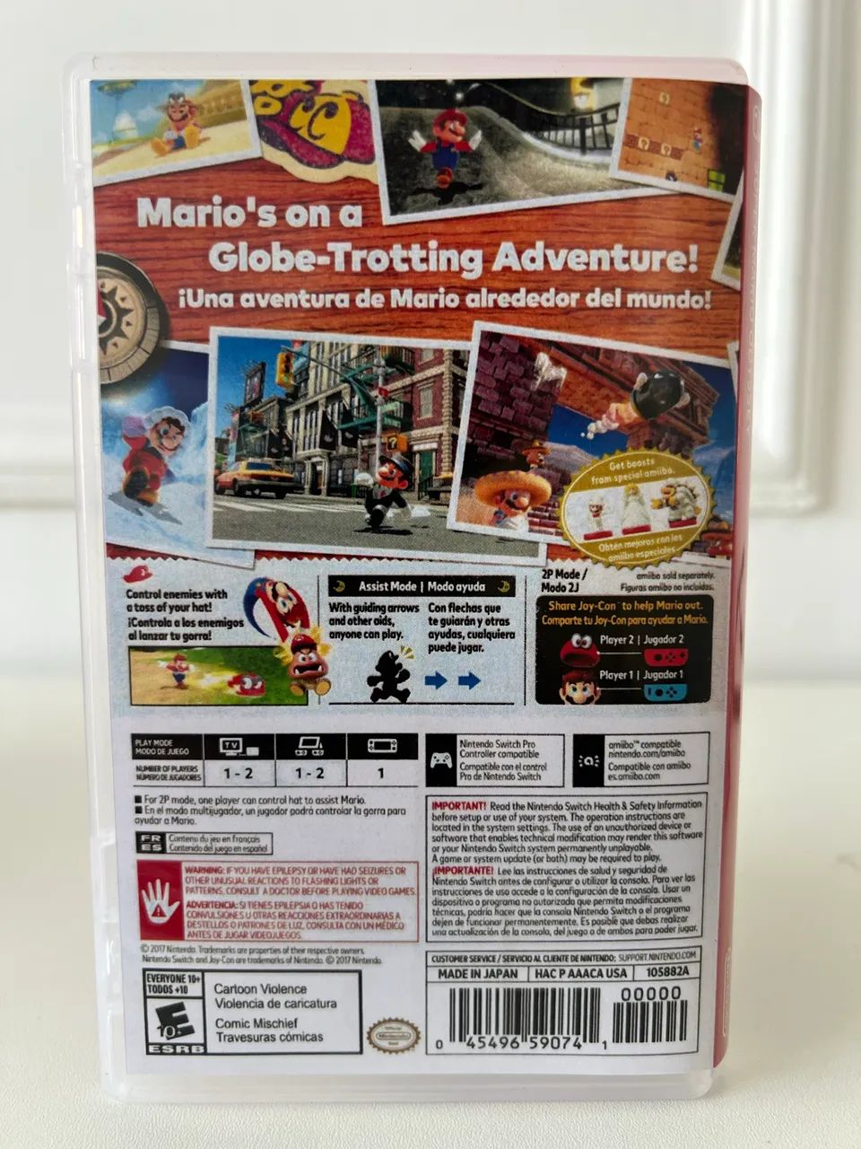 Mário ODYSSEY Nintendo Switch - Foto 3